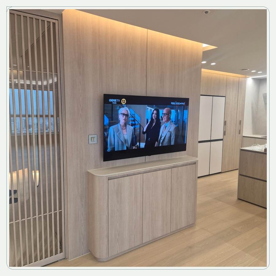 아트월 표면 벽걸이TV